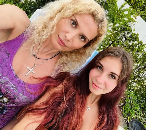 Этери Тутберидзе с дочерью