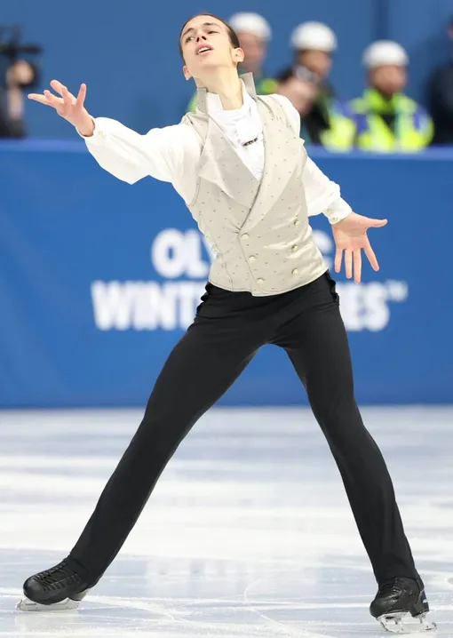 Петр Гуменник на Олимпиаде-2026