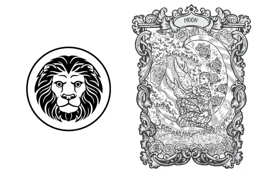 Аркан Таро Луна