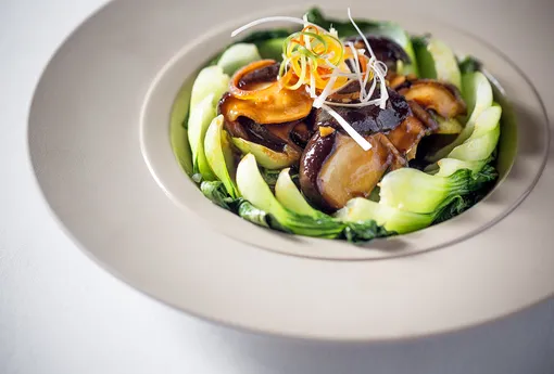 Жареный пак-чой