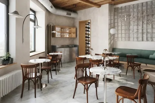 Интерьер Centrale Bistro