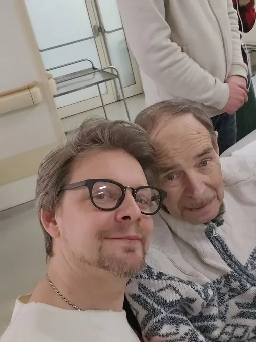 Иван Складчиков навещал отца в хосписе каждый день