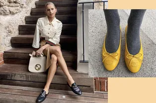 От балеток до лоферов: подборка удобной обуви на плоской подошве для учебы и офиса