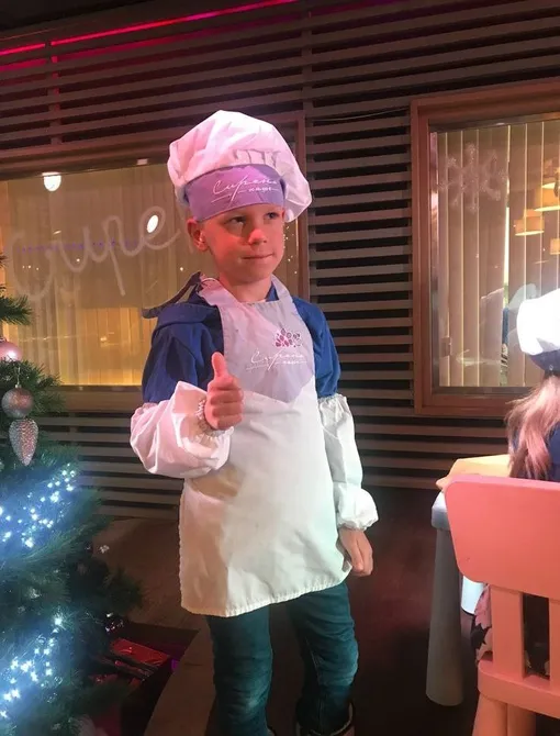 Мария Погребняк поздравила сына Алексея