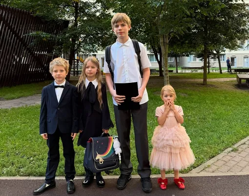 Дети Александры Гурковой и Валерия Дробыша Дети Александры Гурковой и Валерия Дробыша