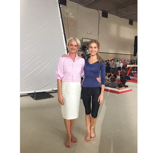 Светлана Хоркина и Кристина Асмус