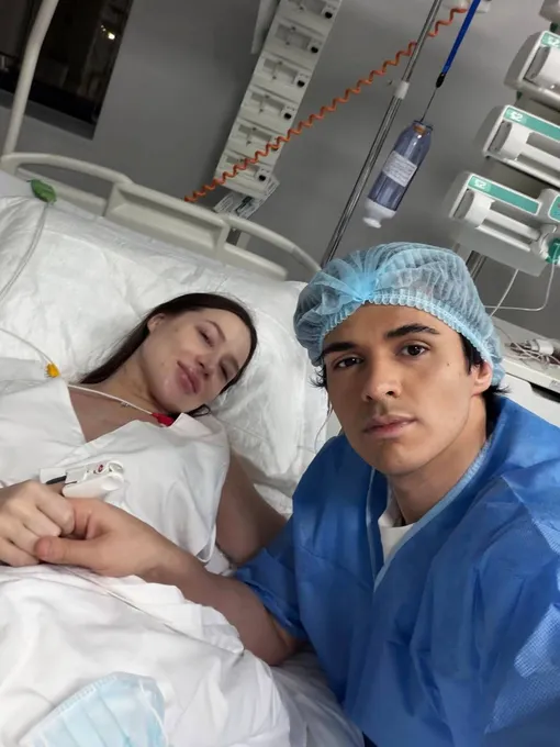 Валерия Чекалина и Соцсети Луиса Сквиччиарини в больнице