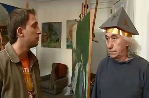 Оскар Кучера и Анатолий Заславский в сериале «Улицы разбитых фонарей»