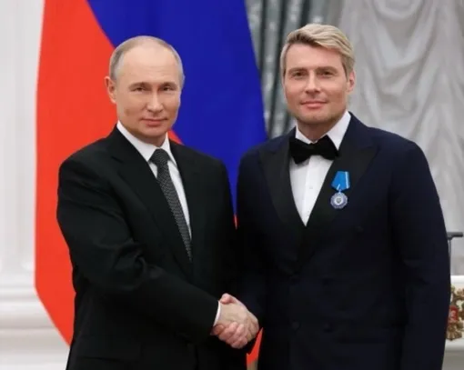 Владимир Путин и Николай Басков