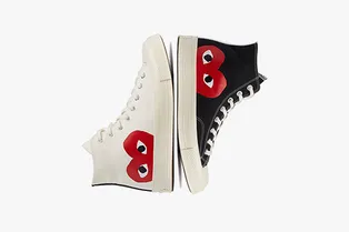 Converse создали кеды вместе с Comme des Garçons