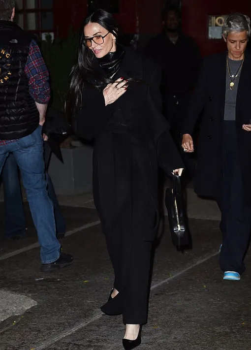 Деми Мур в Нью-Йорке Деми Мур в Нью-Йорке