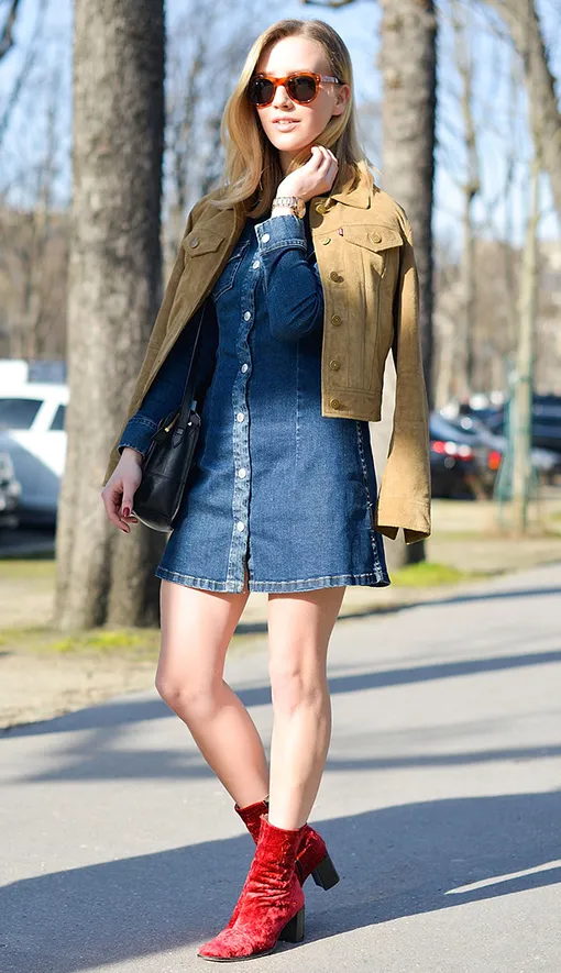 модели платья рубашки