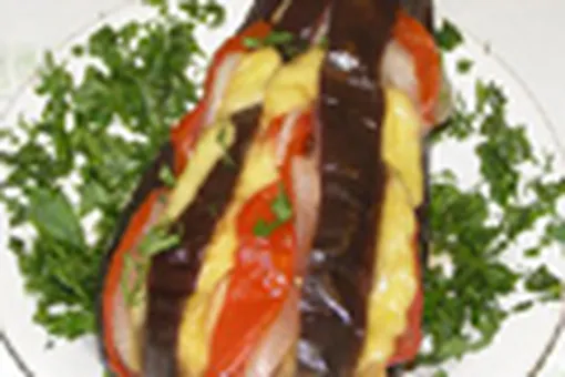 Баклажанный веер Баклажанный веер