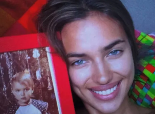 Ирина Шейк показала себя в детстве