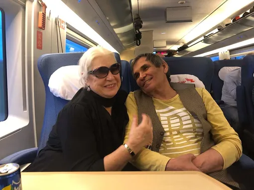 Лидия Федосеева-Шукшина и Бари Алибасов