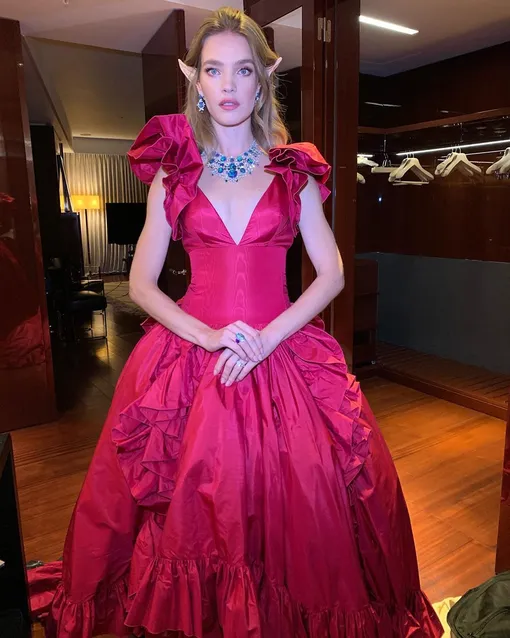 Наталья Водянова восхитила гостей вечера