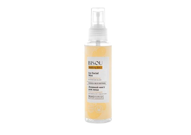 Refreshing mist for combination and oily skin Bisou (314 rubles)