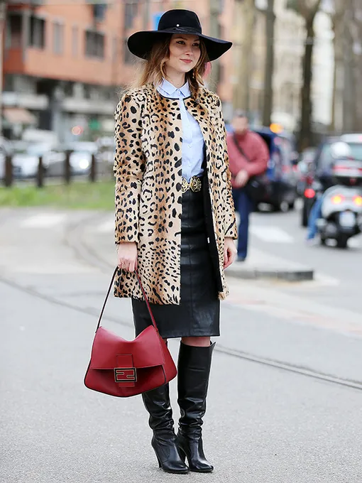 с чем носить кожаную юбку зимой идеи с чем носить кожаную юбку зимой идеи