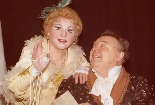 Нина Гуляева с мужем Вячеславом Невинным