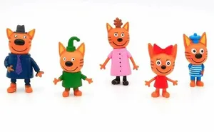 Набор игрушек Три Кота/5 шт/6-8CM