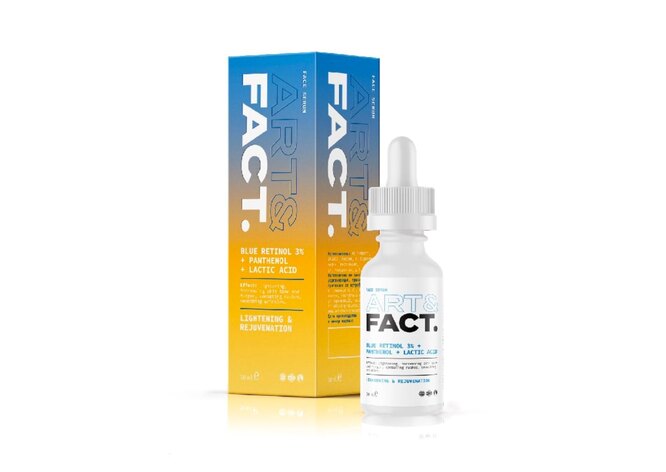 Art Fact Blue Retinol & Lactic Acid Exfoliating Peel (1390 rubles)