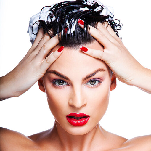 Эффект на волосы при использовании фена