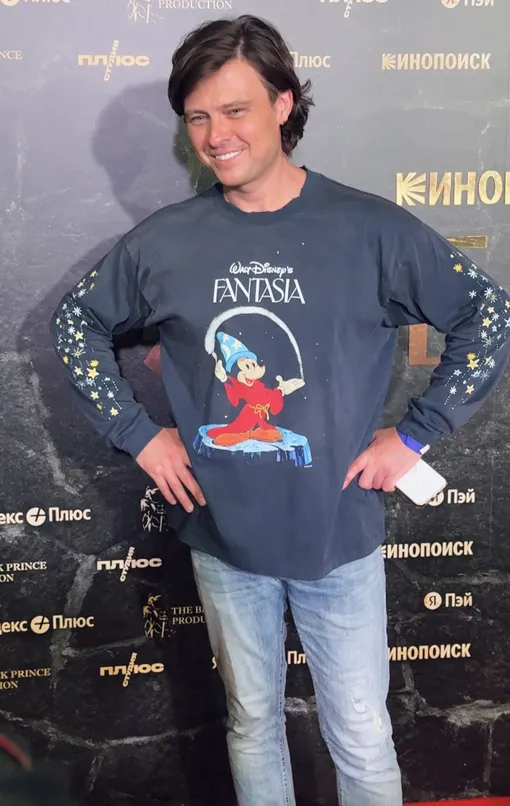 Прохор Шаляпин на премьере сериала «Этерна»