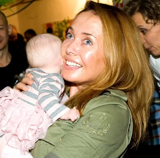 Жанна Фриске с сыном