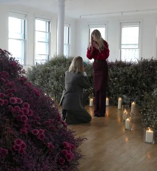 Эльза Хоск с избранником