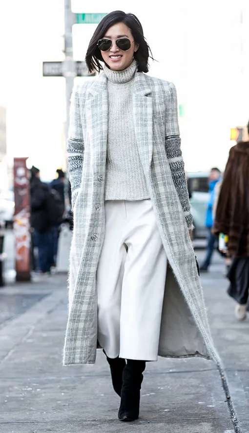 модные пальто осень фото