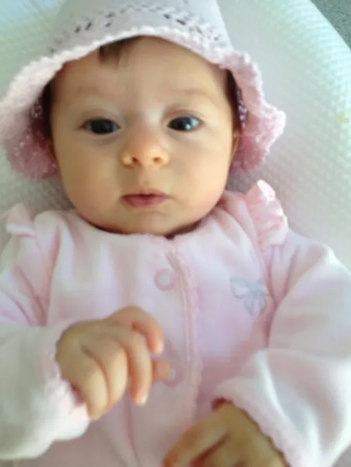 Новорожденная дочь Виктории Бони