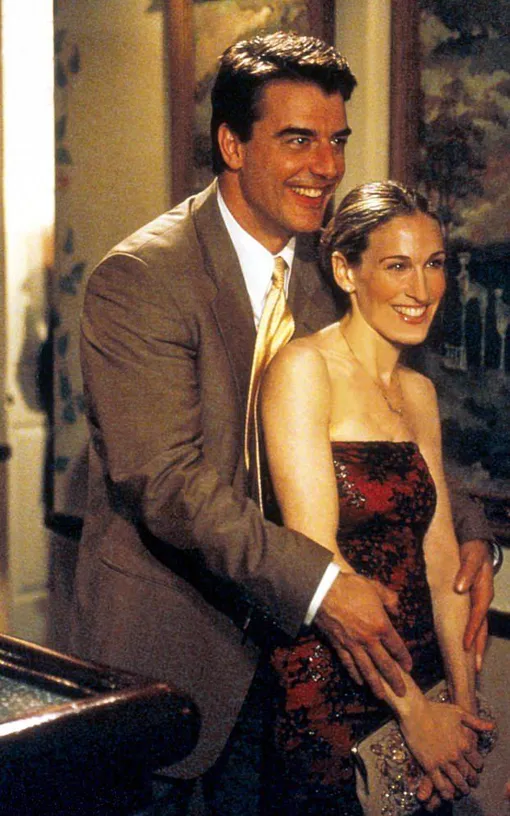 Крис Нот в роли Мистера Бига и Сара Джессика Паркер в роли Кэрри Брэдшоу в сериале «Секс в большом городе»