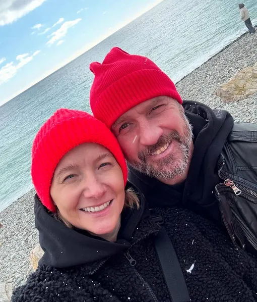 Супруги Оксана Домнина и Роман Костомаров