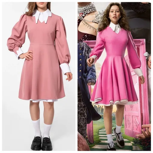 Тина Канделаки предложила пользователям сравнить оба платья Тина Канделаки предложила пользователям сравнить оба платья