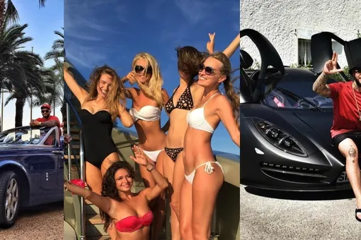 Яхты, кабриолеты, устрицы и фуа-гра: как российские звезды провели лето
