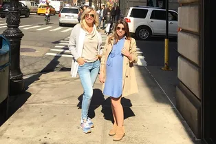 Галина Юдашкина готовится к родам в США вместе с мамой