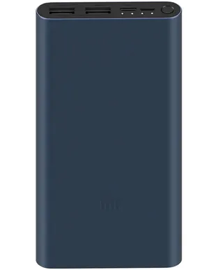 Аккумулятор Xiaomi Mi Power Bank 3 10000 (PLM13ZM) (черный)