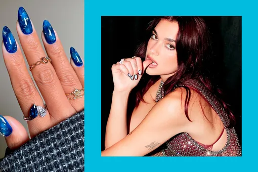 Гоголь-моголь, салюты и бантики: 11 зимних идей маникюра на сезон праздников и корпоративов Гоголь-моголь, салюты и бантики: 11 зимних идей маникюра на сезон праздников и корпоративов