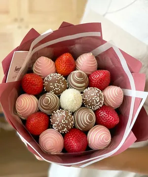 SweetGift Букет из ягод «Фруктовая романтика "S»