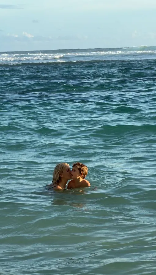 Елена Перминова с младшим сыном