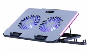 Подставка для ноутбука Defender NS-519 15.6», RGB, металл, серый металлик + черный (29519 )