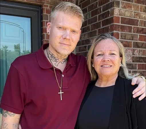 Блейк Гарретт с мамой Кэрол