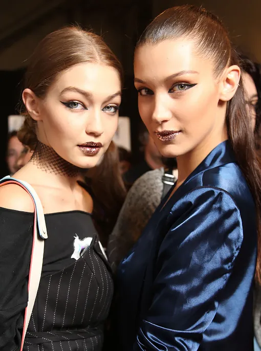 Джиджи и Белла Хадид, сентябрь 2016