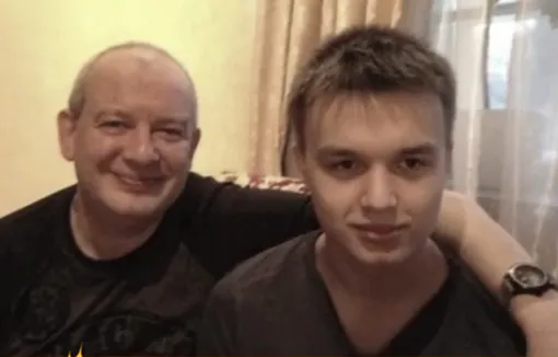 Дмитрий Марьянов с единственным сыном Дмитрий Марьянов с единственным сыном