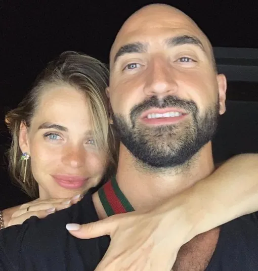 Анна Хилькевич с мужем Артуром Мартиросяном