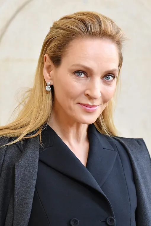 Уму Турман тоже можно назвать актрисой с нетипичной внешностью, но совсем не некрасивой — она невероятно обаятельна актрисы с нестандартной внешностью