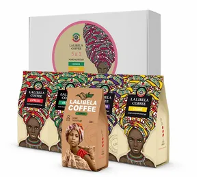 Подарочный набор кофе молотый 1 кг LALIBELA COFFEE Classic, Arabica, Rich Aroma, Espresso, Lunch 5 шт. по 200 г Подарочный набор кофе молотый 1 кг LALIBELA COFFEE Classic, Arabica, Rich Aroma, Espresso, Lunch 5 шт. по 200 г