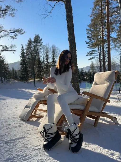 Лейсан Галимова на Алтае