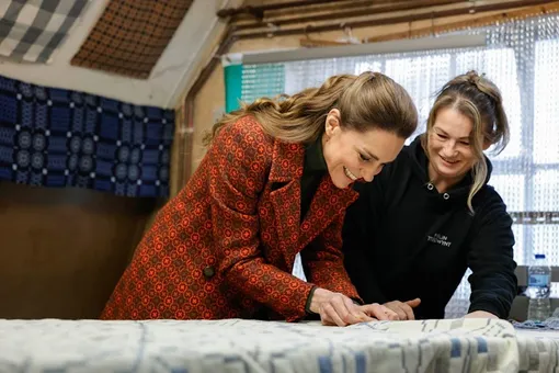 Кейт Миддлтон регулярно ездит на британские производства