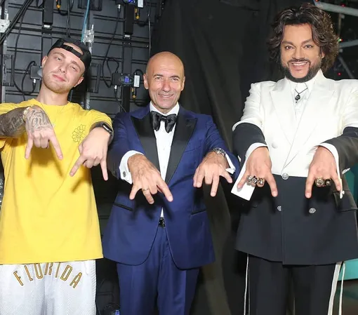 Егор Крид, Игорь Крутой и Филипп Киркоров